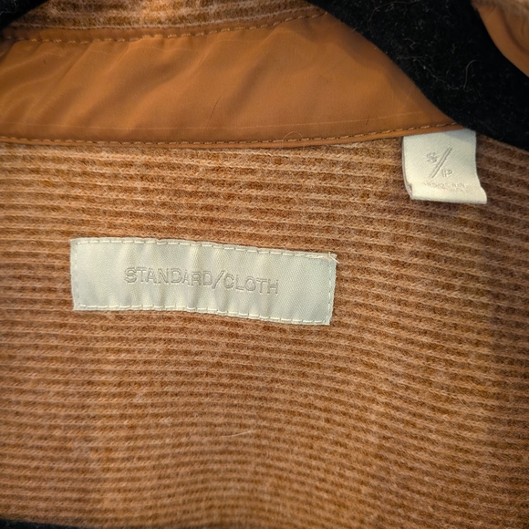 Oversized Rust Button-Up Shirt - Picture 5 of 6